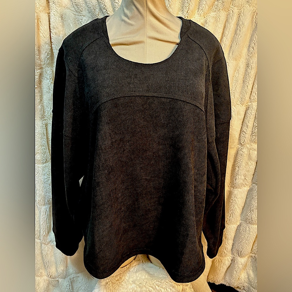 She martini new in black top size large